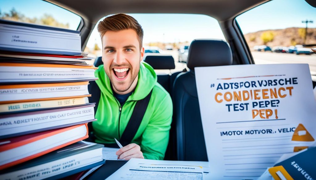 Motor vehicle test prep