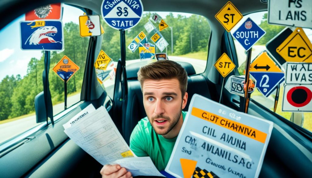 South Carolina driving test preparation