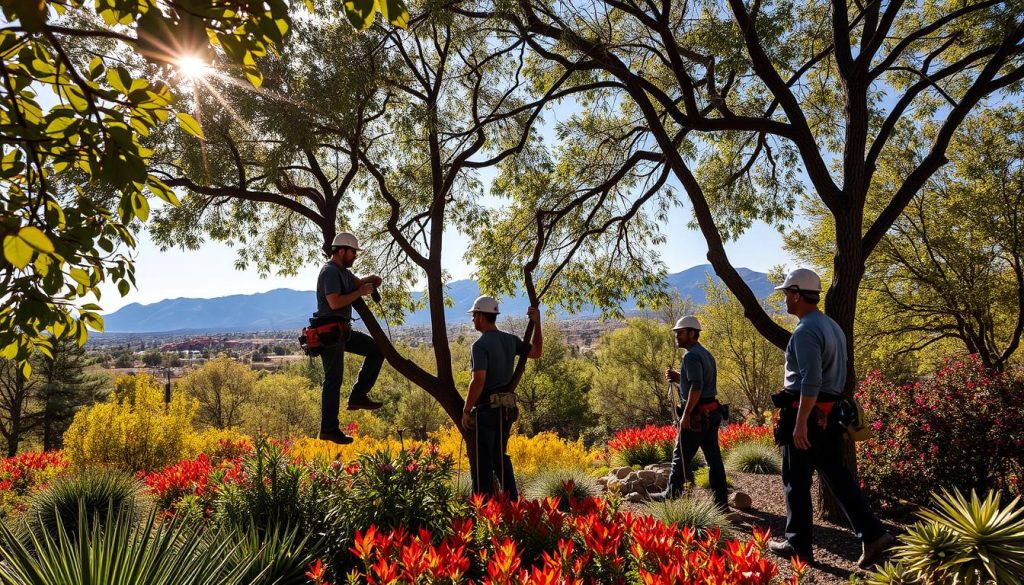 Professional Arborists at Work