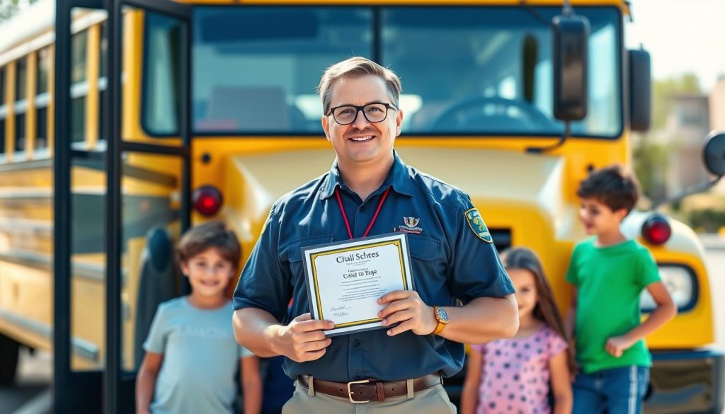 school bus supervisor certification