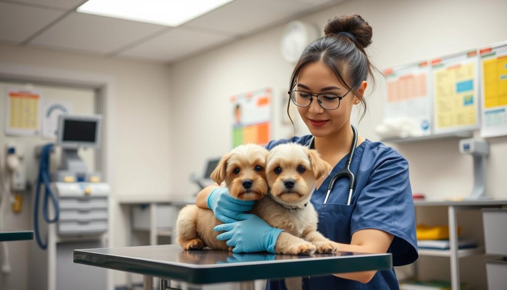 veterinary assistant